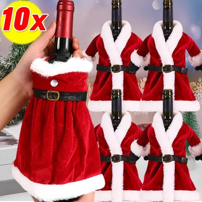 Porta Vinho Decorativo de Natal