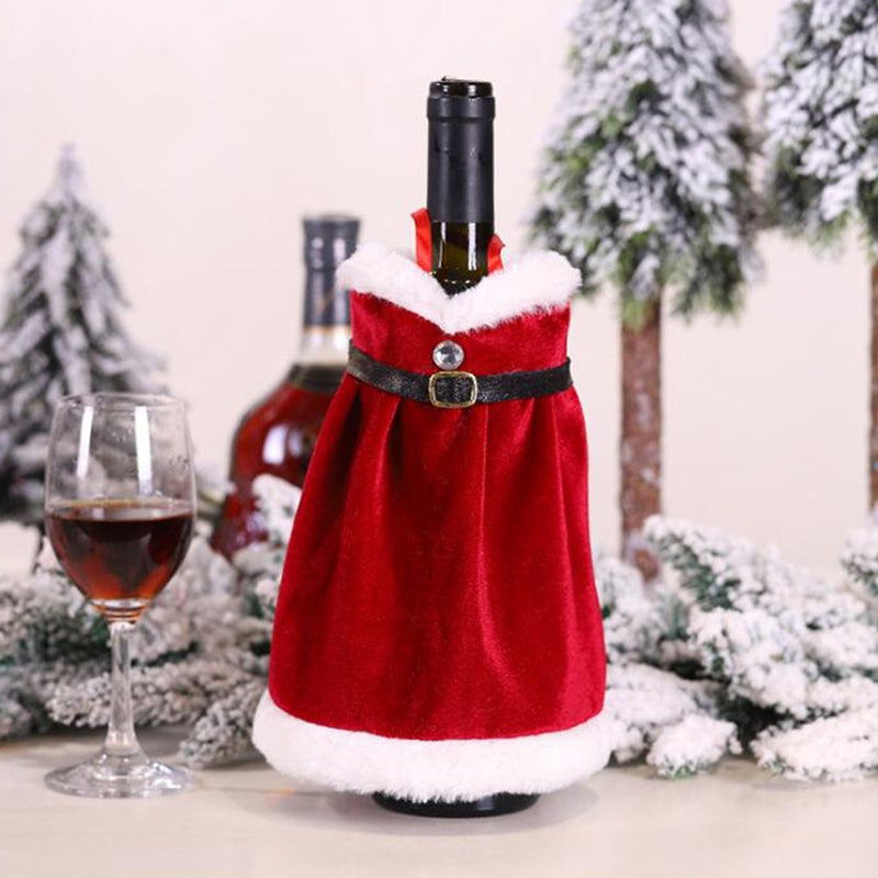 Porta Vinho Decorativo de Natal